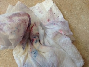 Today's mess was so much bigger than yesterdays, I couldn't bring myself to take a picture.