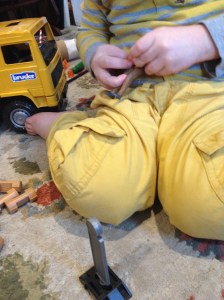 Now, small moments of playing with my 4 year old become slices in my mind, and sometimes on my page